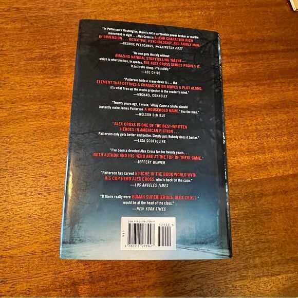James Patterson Target: Alex Cross Hardcover - Picture 4 of 6